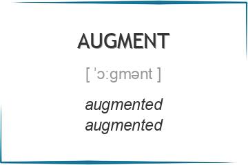 augment 3 формы глагола