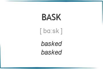 bask 3 формы глагола
