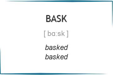 bask 3 формы глагола