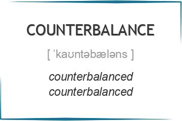 counterbalance 3 формы глагола
