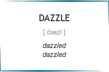 dazzle 3 формы глагола