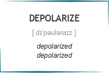 depolarize 3 формы глагола