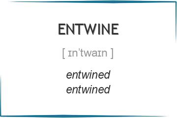 entwine 3 формы глагола