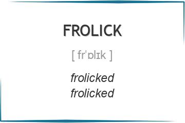 frolick 3 формы глагола