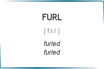 furl 3 формы глагола