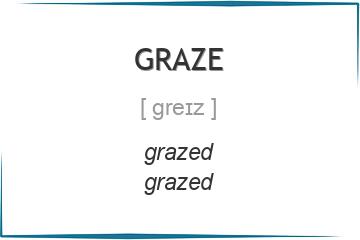 graze 3 формы глагола