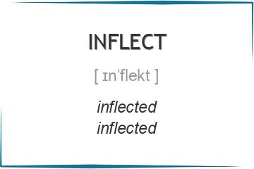 inflect 3 формы глагола