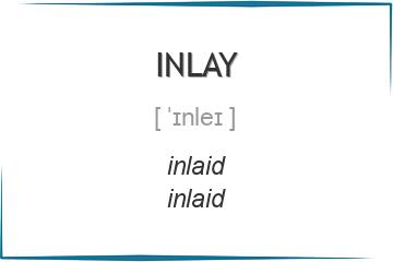 inlay 3 формы глагола