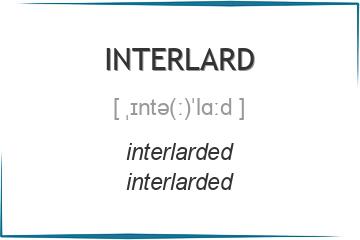 interlard 3 формы глагола