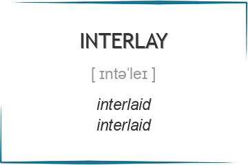 interlay 3 формы глагола