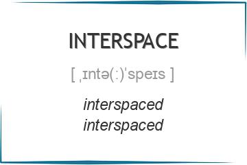 interspace 3 формы глагола
