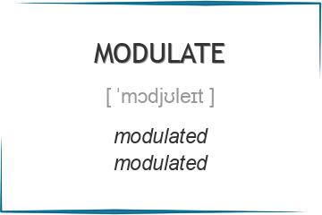 modulate 3 формы глагола