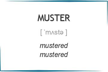 muster 3 формы глагола