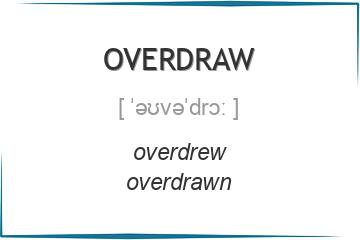 overdraw 3 формы глагола