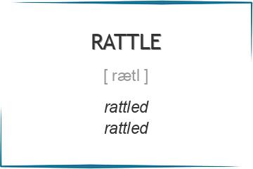 rattle 3 формы глагола
