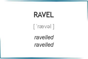ravel 3 формы глагола