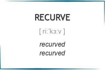 recurve 3 формы глагола