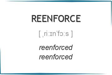 reenforce 3 формы глагола