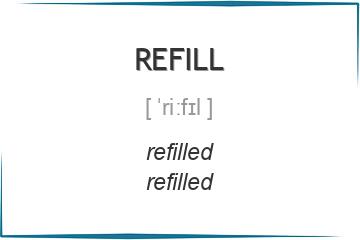 refill 3 формы глагола