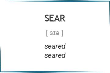 sear 3 формы глагола