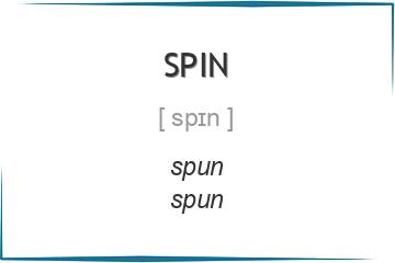 spin 3 формы глагола