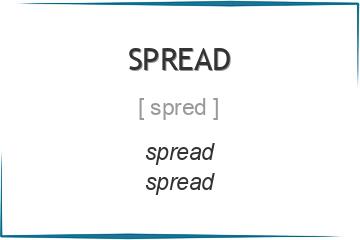 spread 3 формы глагола