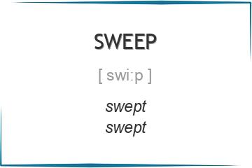 sweep 3 формы глагола