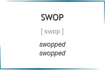 swop 3 формы глагола