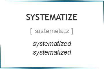 systematize 3 формы глагола