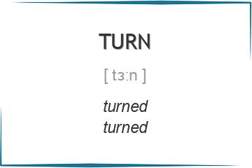 turn 3 формы глагола