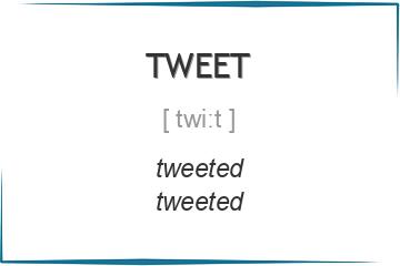 tweet 3 формы глагола
