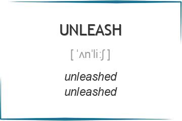 unleash 3 формы глагола