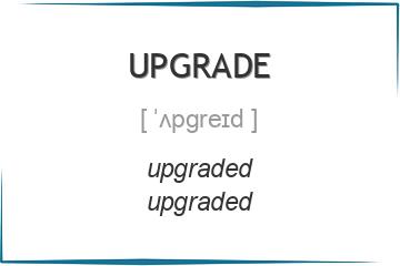 upgrade 3 формы глагола