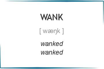 wank 3 формы глагола