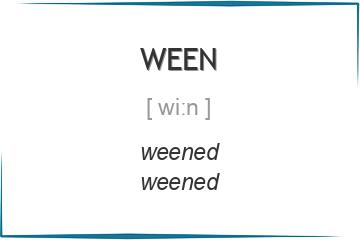 ween 3 формы глагола