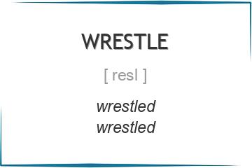 wrestle 3 формы глагола